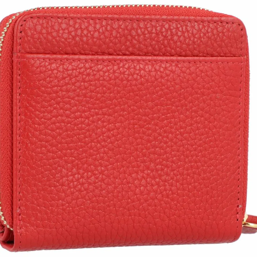 Braun Büffel Damengeldbörsen Querformat<Asti Geldbörse RFID Leder 10 cm rot