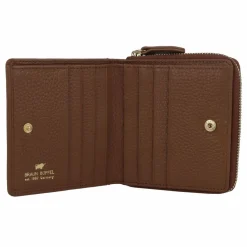 Damen Braun Büffel Asti Geldbörse RFID Leder 10 cm
