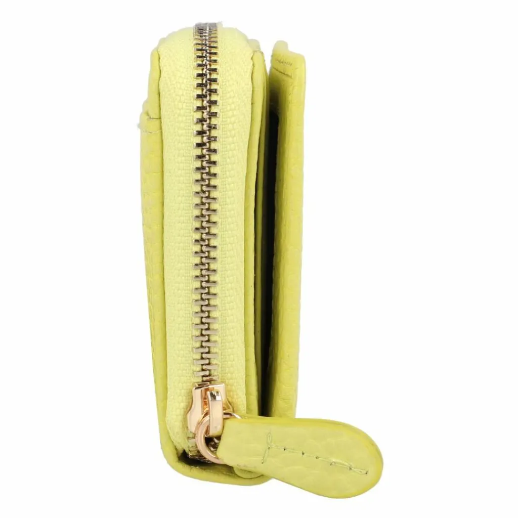 Braun Büffel Damengeldbörsen Querformat<Asti Geldbörse Leder 10 cm limoncello