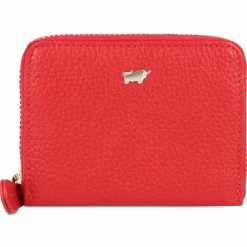 Braun Büffel Visitenkartenetuis<Asti Kreditkartenetui Leder 10.5 cm rot