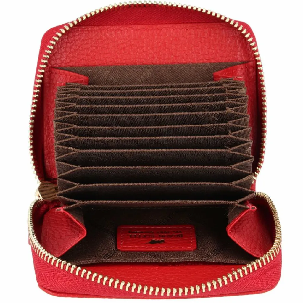 Braun Büffel Visitenkartenetuis<Asti Kreditkartenetui Leder 10.5 cm rot