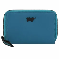 Braun Büffel Herrengeldbörsen Querformat<Capri Geldbörse RFID Schutz Leder 11 cm ocean