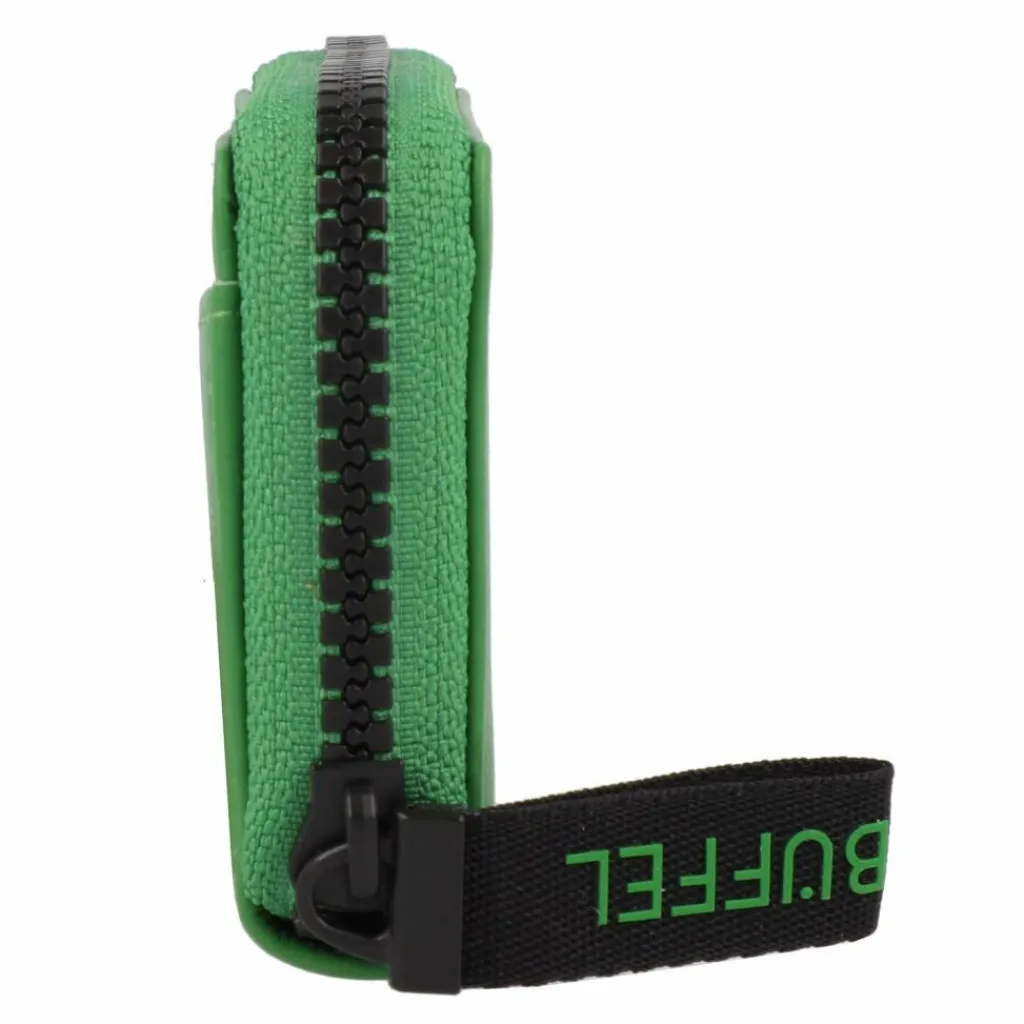 Braun Büffel Herrengeldbörsen Querformat<Capri Geldbörse RFID Schutz Leder 11 cm grün