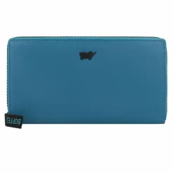 New Braun Büffel Capri Geldbörse RFID Schutz Leder 19 cm ocean