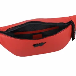 Online Braun Büffel Capri Gürteltasche RFID Schutz Leder 35 cm flame red