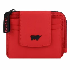 Sale Braun Büffel Capri Kreditkartenetui RFID Schutz Leder 11 cm flame red