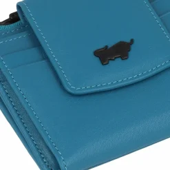 Hot Braun Büffel Capri Kreditkartenetui RFID Schutz Leder 11 cm ocean