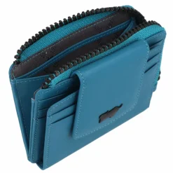 Hot Braun Büffel Capri Kreditkartenetui RFID Schutz Leder 11 cm ocean