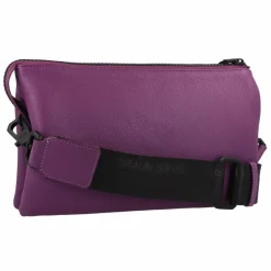 Braun Büffel Capri Umhängetasche RFID Schutz Leder 23 cm viola