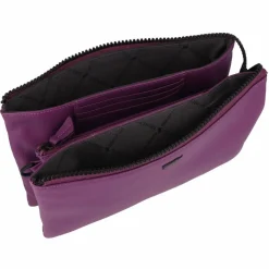 Braun Büffel Capri Umhängetasche RFID Schutz Leder 23 cm viola