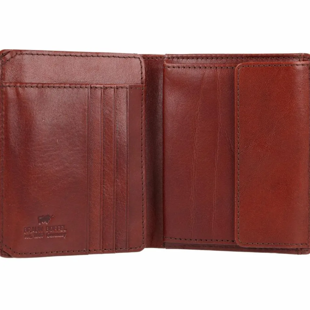 Braun Büffel Herrengeldbörsen Hochformat<Country Geldbörse RFID Leder 9,5 cm palisandro