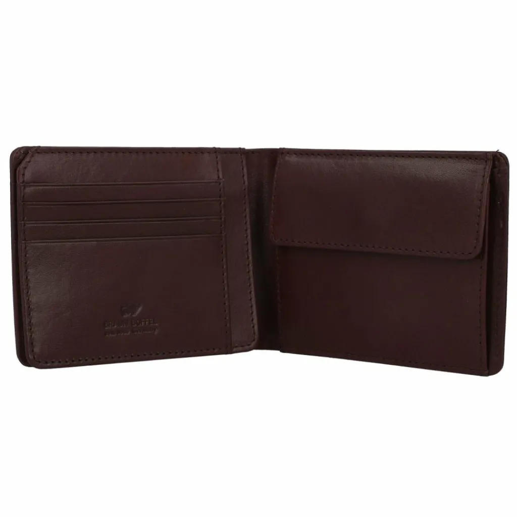 Clearance Braun Büffel Country Geldbörse RFID Leder 12 cm palisandro