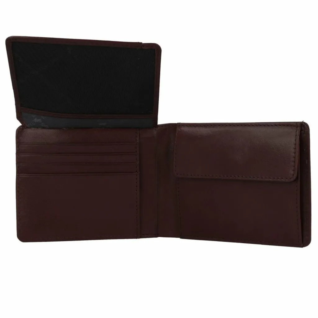 Clearance Braun Büffel Country Geldbörse RFID Leder 12 cm palisandro