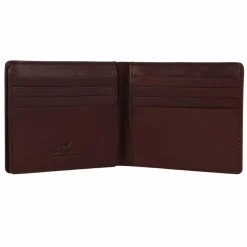 Herren Braun Büffel Country Geldbörse RFID Leder 10,5 cm