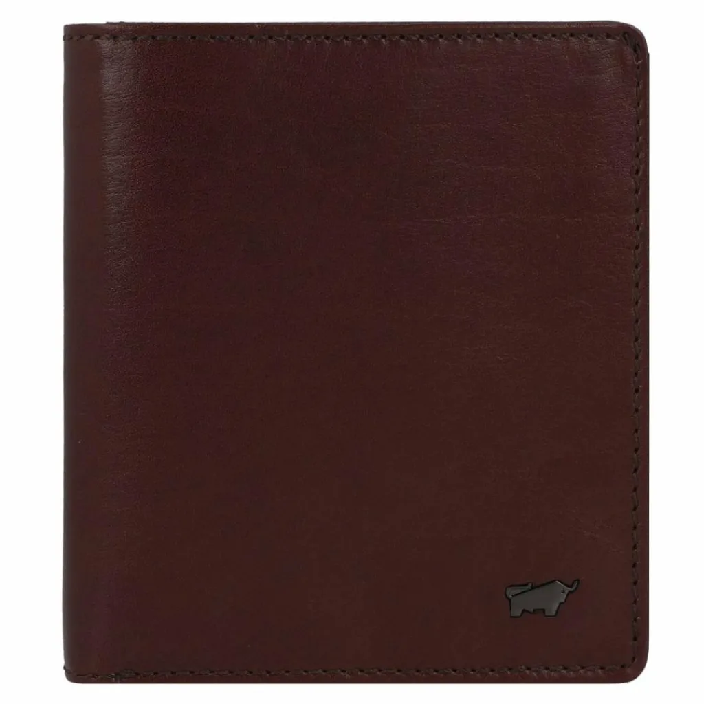 Herren Braun Büffel Country Geldbörse RFID Leder 10 cm