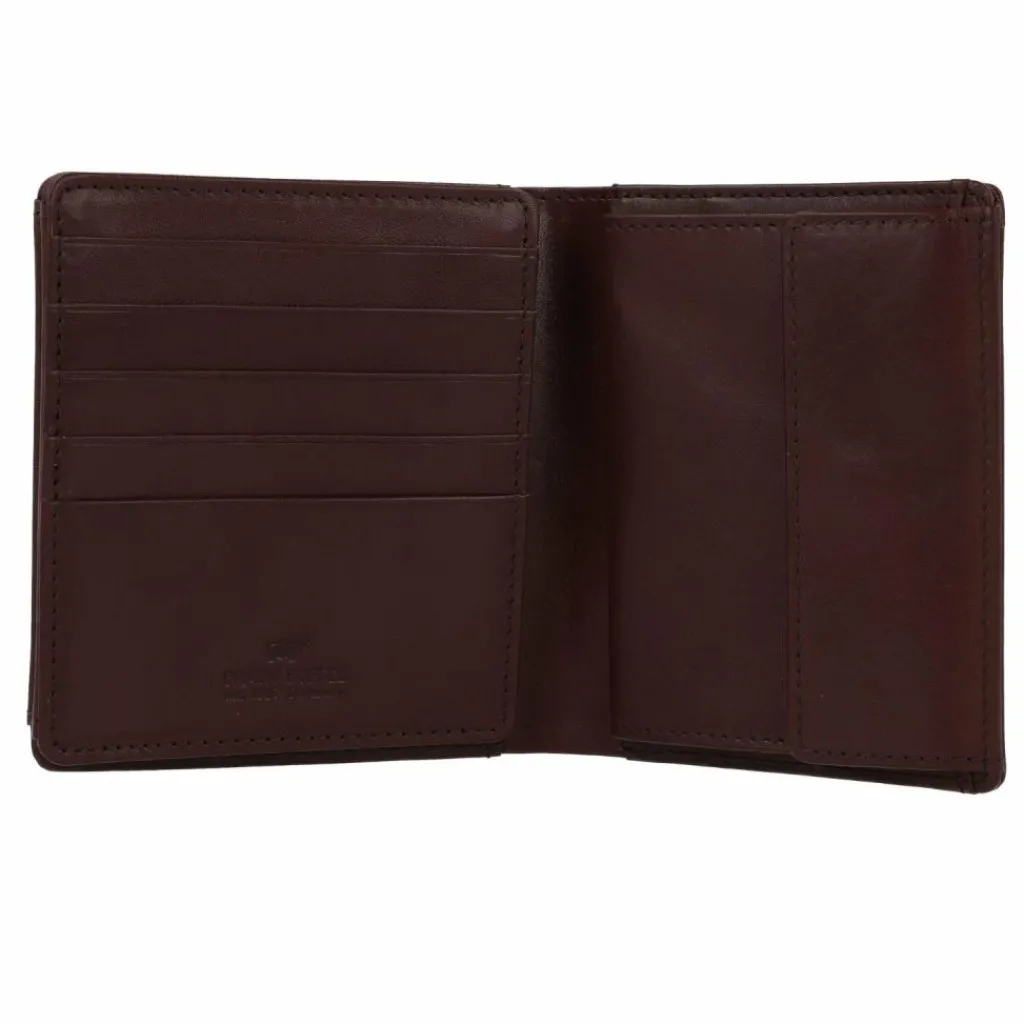 Herren Braun Büffel Country Geldbörse RFID Leder 10 cm