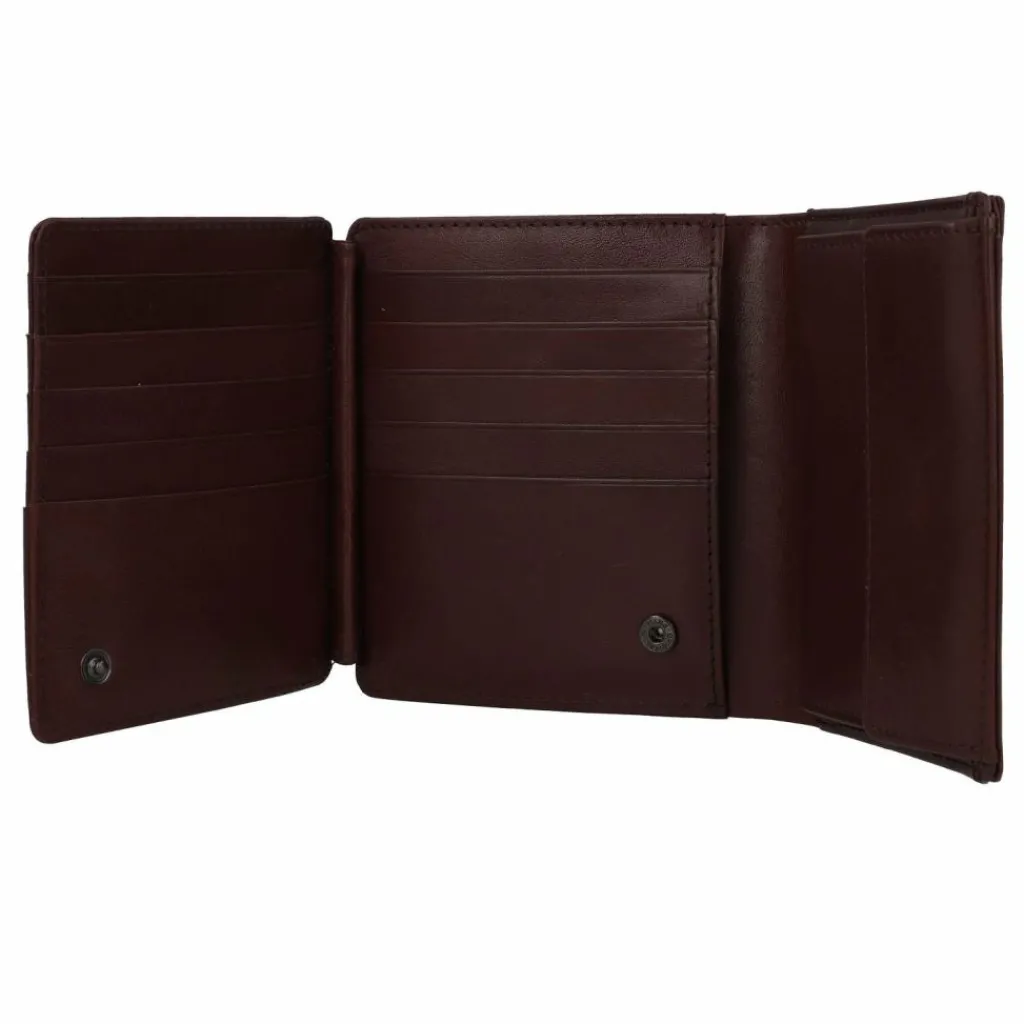 Herren Braun Büffel Country Geldbörse RFID Leder 10 cm