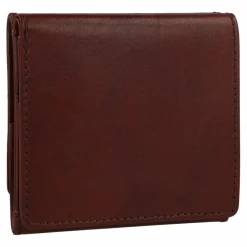 Damen Braun Büffel Country Geldbörse Leder 10 cm