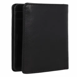 Braun Büffel Herrengeldbörsen Hochformat<Country Geldbörse RFID Leder 10 cm schwarz