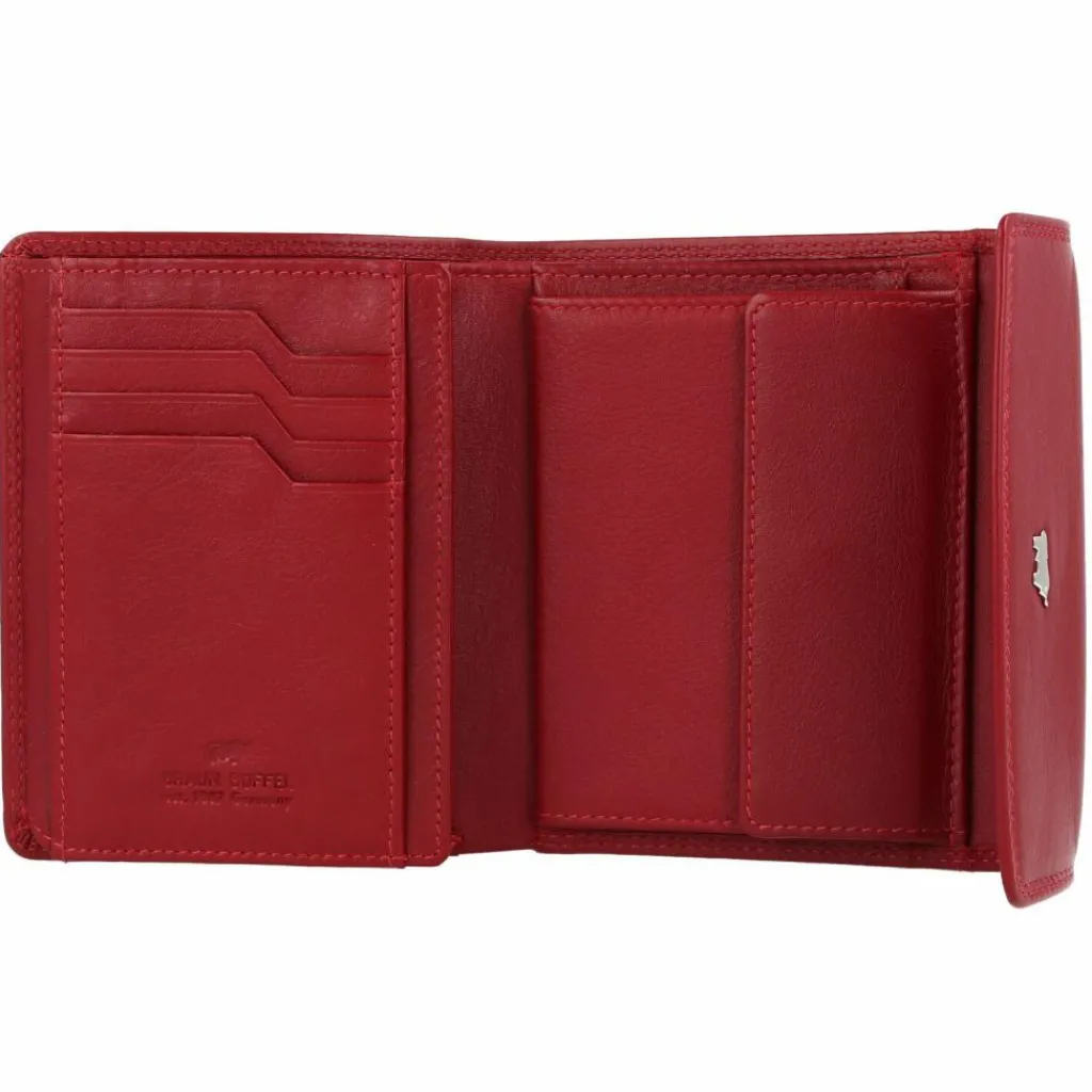 Herren Braun Büffel Golf Secure Geldbörse RFID Leder 12,5 cm