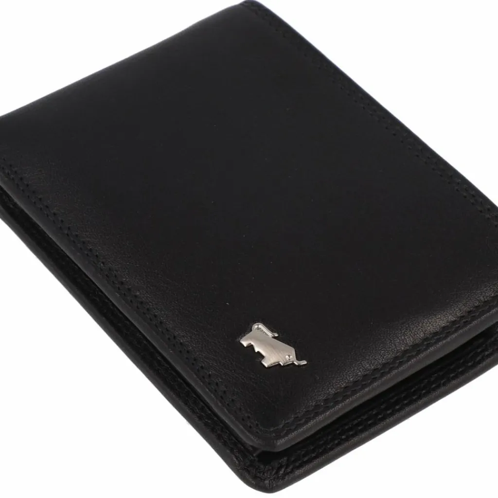 Braun Büffel Herrengeldbörsen Querformat<Golf Secure Geldbörse RFID Leder 10,5 cm schwarz