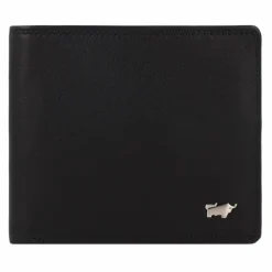 Braun Büffel Golf Secure Geldbörse RFID Leder 11 cm schwarz