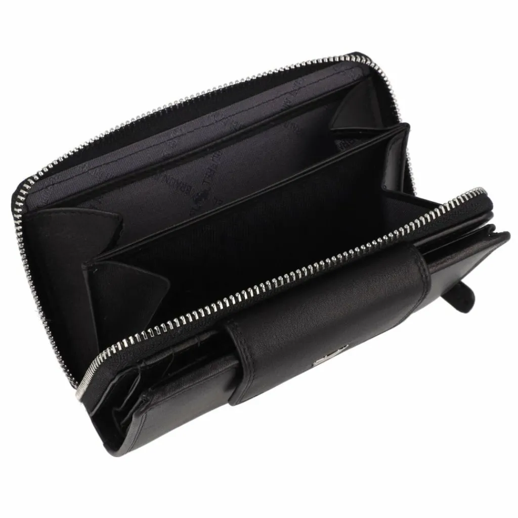 Braun Büffel Damengeldbörsen Querformat<Golf Secure Geldbörse RFID Leder 14 cm schwarz