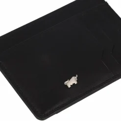 Braun Büffel Visitenkartenetuis<Golf Secure Kreditkartenetui RFID Leder 11 cm schwarz