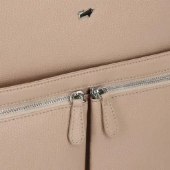 Clearance Braun Büffel Hanna Business-Rucksack M Leder 40 cm Laptopfach creme