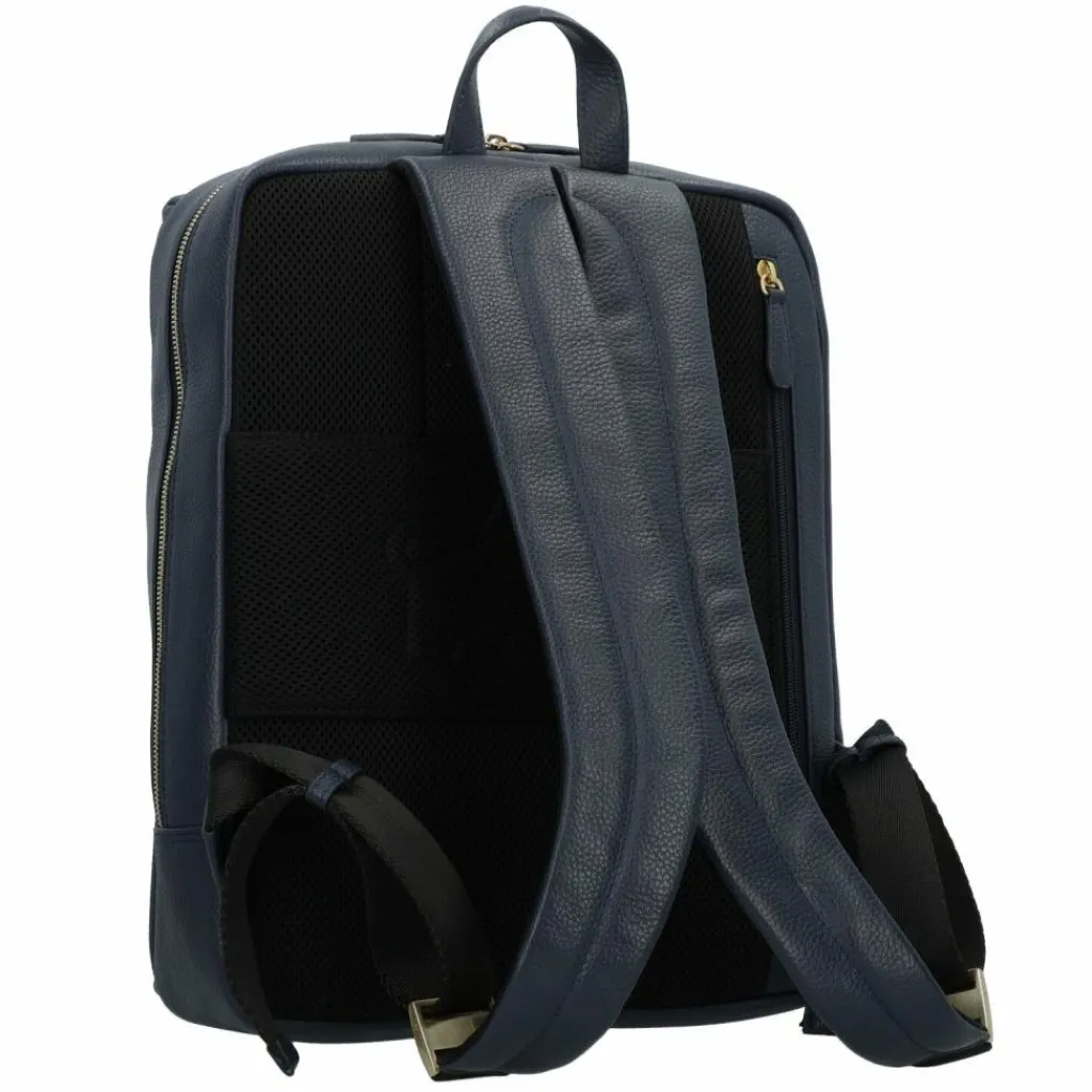 Braun Büffel Lederrucksäcke|Business-Rucksäcke<Hanna Business-Rucksack M Leder 40 cm Laptopfach navy