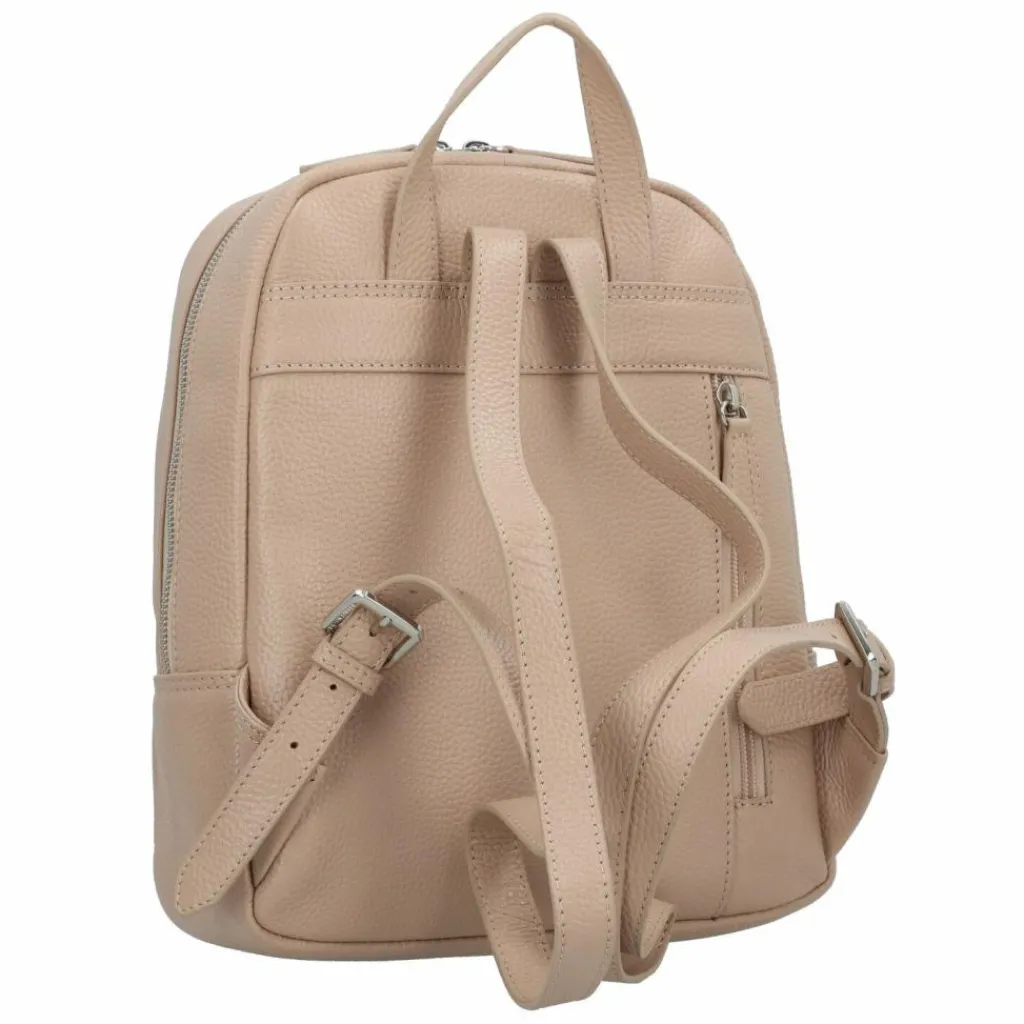 Braun Büffel Lederrucksäcke|City Rucksäcke<Hanna City Rucksack S Leder 31 cm creme