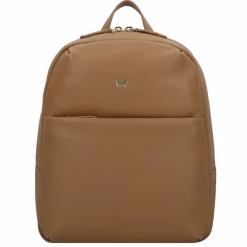 New Braun Büffel Hanna City Rucksack S Leder 31 cm cognac