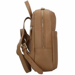 New Braun Büffel Hanna City Rucksack S Leder 31 cm cognac