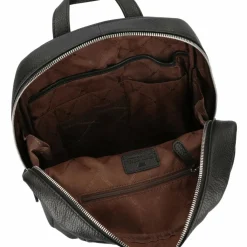 Braun Büffel Hanna City Rucksack S Leder 31 cm schwarz