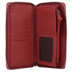 Damen Braun Büffel Hanna Geldbörse RFID Schutz Leder 18.5 cm