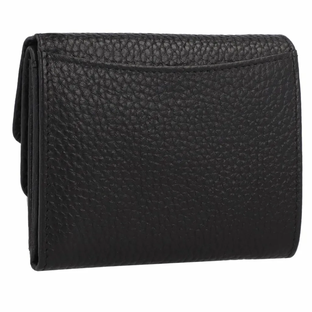 Braun Büffel Damengeldbörsen Querformat<Hanna Geldbörse RFID Schutz Leder 10 cm schwarz