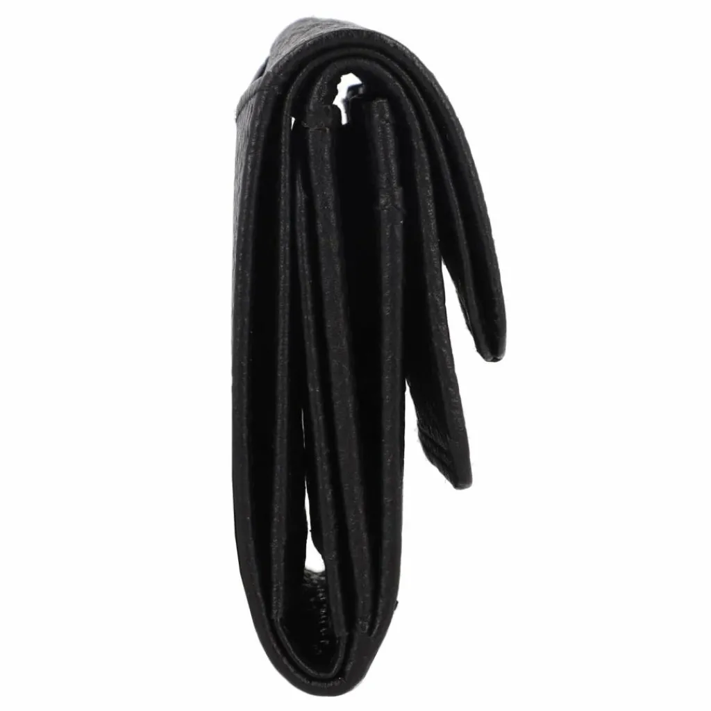 Braun Büffel Damengeldbörsen Querformat<Hanna Geldbörse RFID Schutz Leder 10 cm schwarz