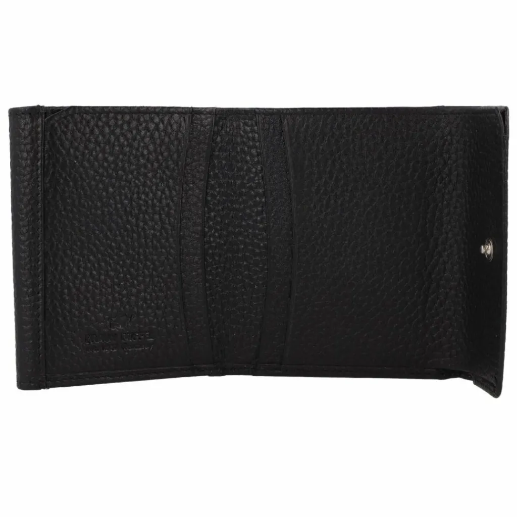 Braun Büffel Damengeldbörsen Querformat<Hanna Geldbörse RFID Schutz Leder 10 cm schwarz