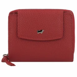 Outlet Braun Büffel Hanna Geldbörse RFID Schutz Leder 12 cm rot