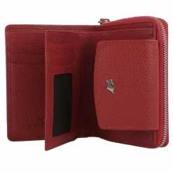 Outlet Braun Büffel Hanna Geldbörse RFID Schutz Leder 12 cm rot