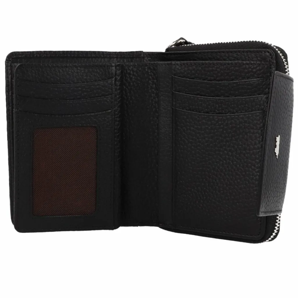 Damen Braun Büffel Hanna Geldbörse RFID Schutz Leder 12 cm