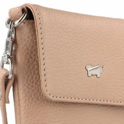 Braun Büffel Handytaschen<Hanna Handytasche Leder 11.5 cm creme