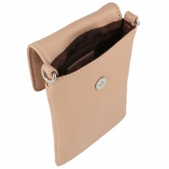 Braun Büffel Handytaschen<Hanna Handytasche Leder 11.5 cm creme