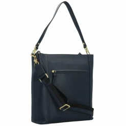 Braun Büffel Hanna Schultertasche Leder 34 cm Laptopfach navy