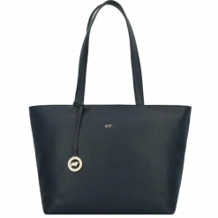 Clearance Braun Büffel Hanna Shopper Tasche Leder 43 cm navy