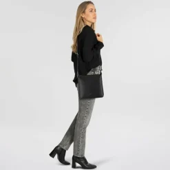 Braun Büffel Hanna Umhängetasche M Leder 26 cm schwarz