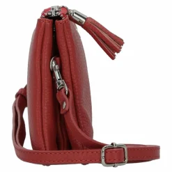 Braun Büffel Umhängetaschen<Hanna Umhängetasche Leder 21 cm rot