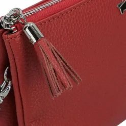 Braun Büffel Umhängetaschen<Hanna Umhängetasche Leder 21 cm rot