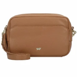 Braun Büffel Umhängetaschen<Hanna Umhängetasche Leder 23 cm cognac