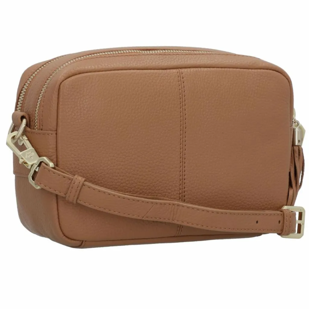 Braun Büffel Umhängetaschen<Hanna Umhängetasche Leder 23 cm cognac